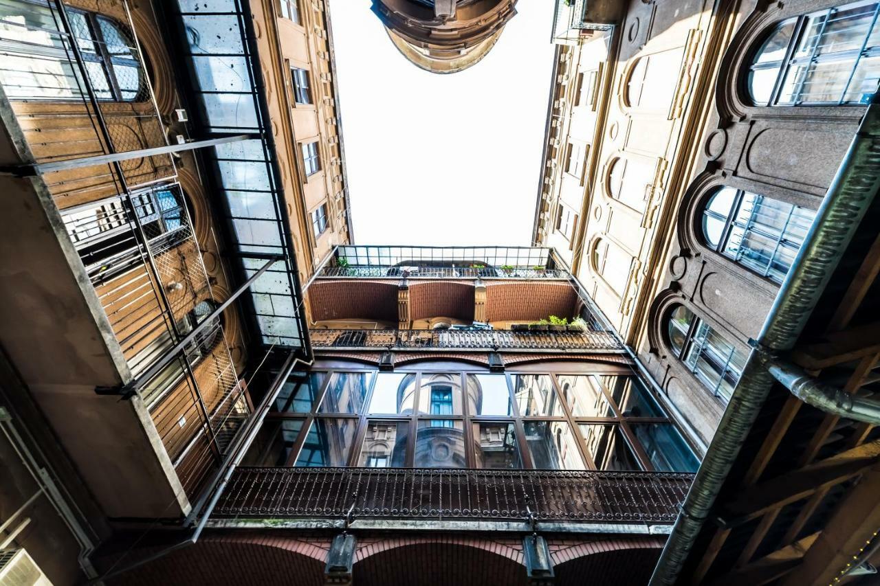 Bpr Vintage Garden Apartment With Terrace & Sauna Budapest Exteriör bild