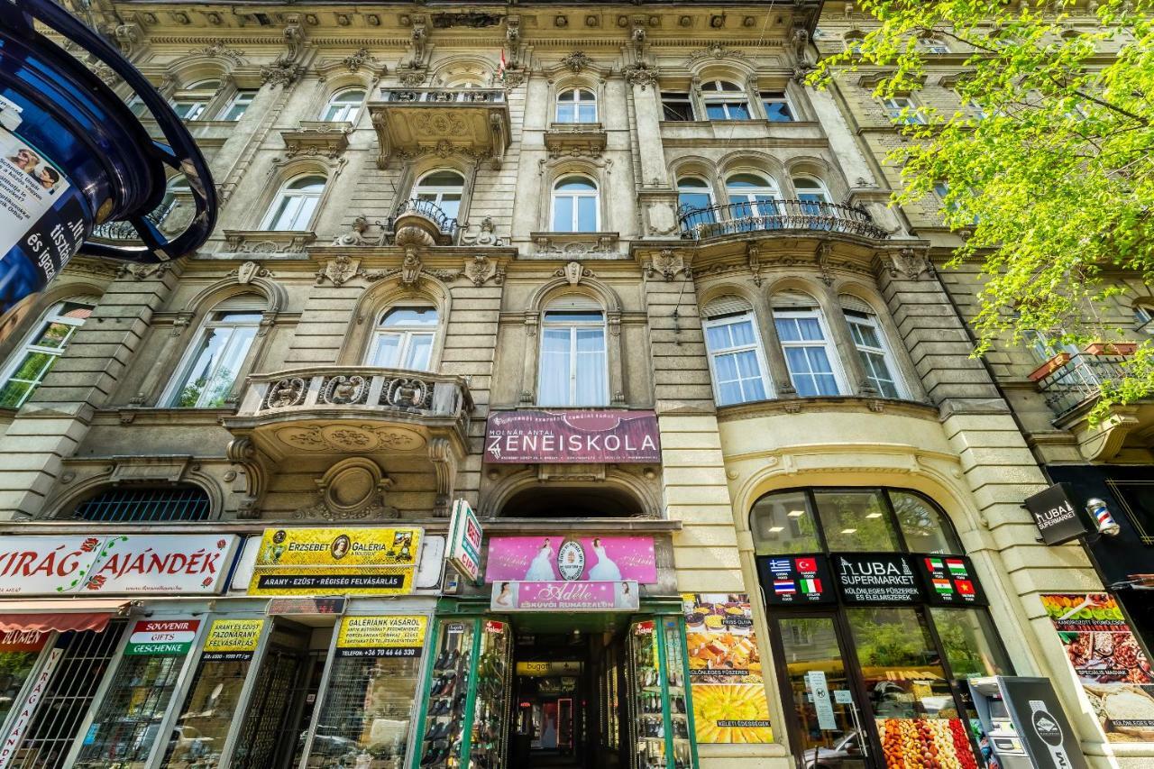 Bpr Vintage Garden Apartment With Terrace & Sauna Budapest Exteriör bild